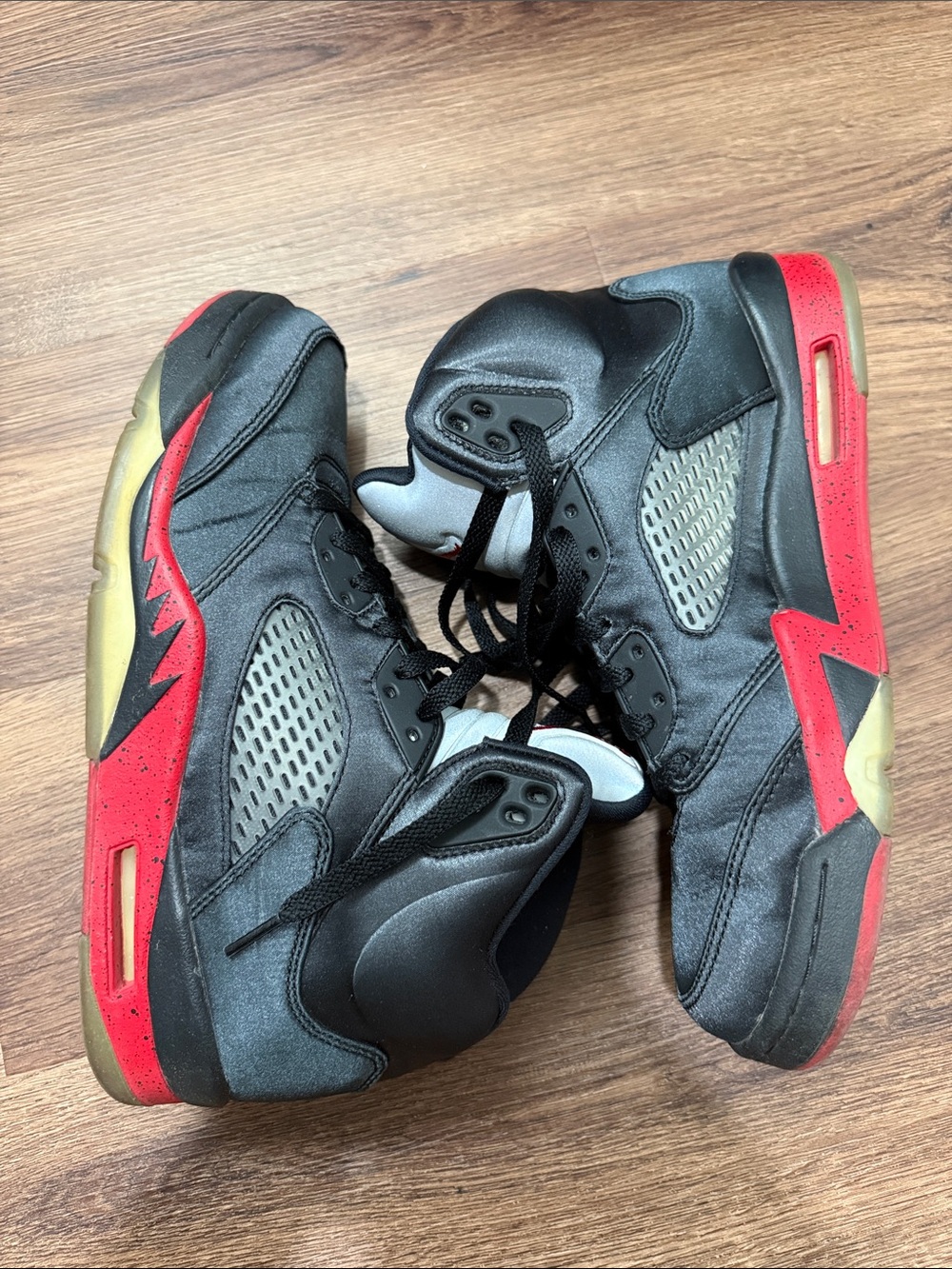 Men Air Jordan 5 “Satin Bred”
